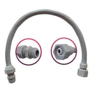 Flexible para agua de pvc  30 cm