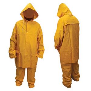 Traje con capucha berta pvc XL amarillo