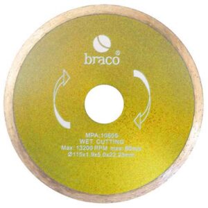 Disco diamant. continuo 180 mm Braco