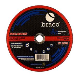 Disco plano de corte o/a 230 x 1.8 Braco