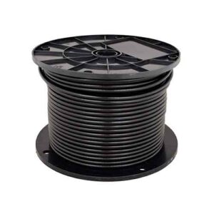 Cable acero gym revestido pvc negro 3 a 5 mm (100 mts)