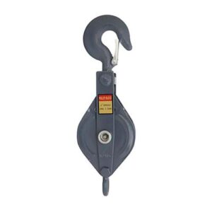 Moton aparejo 1 x 75 mm para soga 8 mm