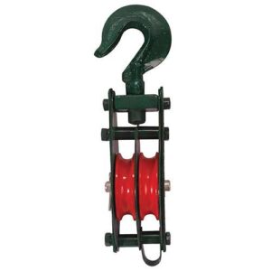 Moton aparejo 2 x 100 mm - para soga 10 mm
