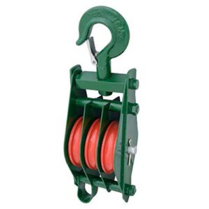 Moton aparejo 3 x 75 mm - para soga 8 mm