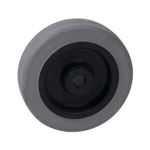 Rueda PVC / PP 100 mm sola (c/ buje)