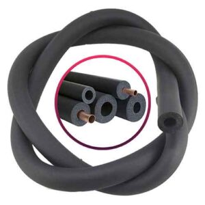 Tubo goma aislante p/ caño 1" - 6 mm (2 mts.)