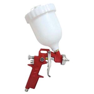 Pistola pintar baja gravedad 600 cc. tanque plastico