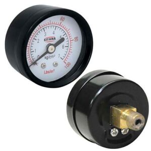 Manometro 40 mm - 7 kg = 100 lbs. rosca post. 1/8"