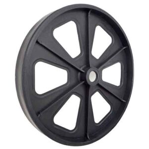 Rueda PP negro para hormigonera 340 mm