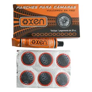 Parche 28 mm (caja x 36 uds.) + 1  pegamento x 20 cc