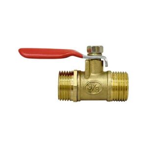 Llave mini media vuelta 3/8" macho - macho