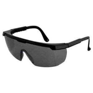 Anteojo de policarbonato fume patilla reg.