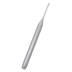 Punzon recto cromado 4 x 150 mm