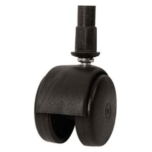 Rueda plastica 45 mm tv perno con buje
