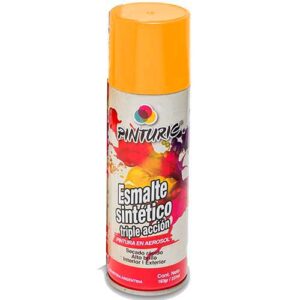 Pintura en aerosol 3 en 1 160 grs. amarillo gas
