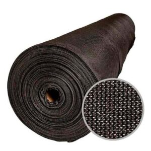 Tejido media sombra 80 %  negro  (4,00 x 50 mts. )