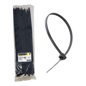 Precinto 2,5 x 100 mm negro (x 100 uds.)