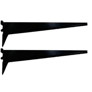 Mensula 44 cm reforzada negro