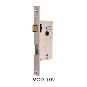 Cerradura mod. 102 livivana frente ancho