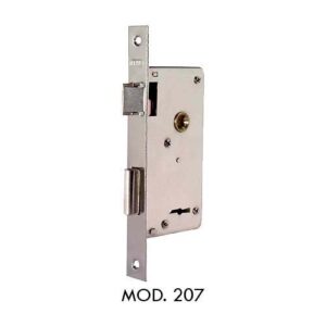 Cerradura mod. 207 liviana frente angosto