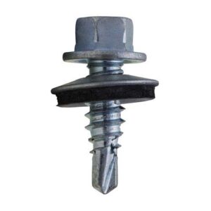 Tornillo hex. c/arand. p. mecha 14 x 2" (x 100 uds.)