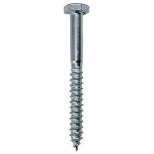 Tornillo tirafondos hex. 1/4 X 1 1/2" (x 100 uds.)