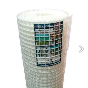 Cerramiento plastico 0.20 x 0.20 x 1.20 mts. blanco x 25 mts.