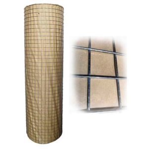 Malla soldada 0.15 x 0.15 x 1 mt. alam. 1,10 mm (rollo 20 mts.)