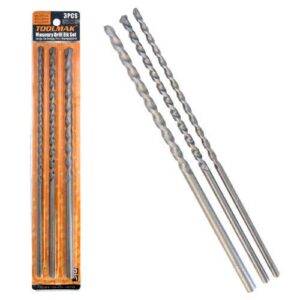 Juego mecha widia larga 8 - 10 - 12 x 300 mm
